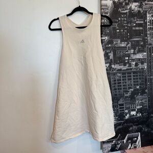 Adidas Zoe Saldana Womens Raceback Athleisure Tank Dress Size XL